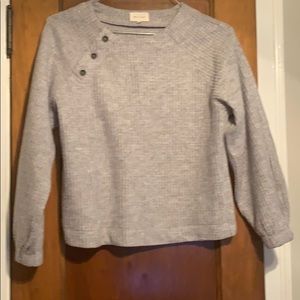 Cute sweatshirt-like top